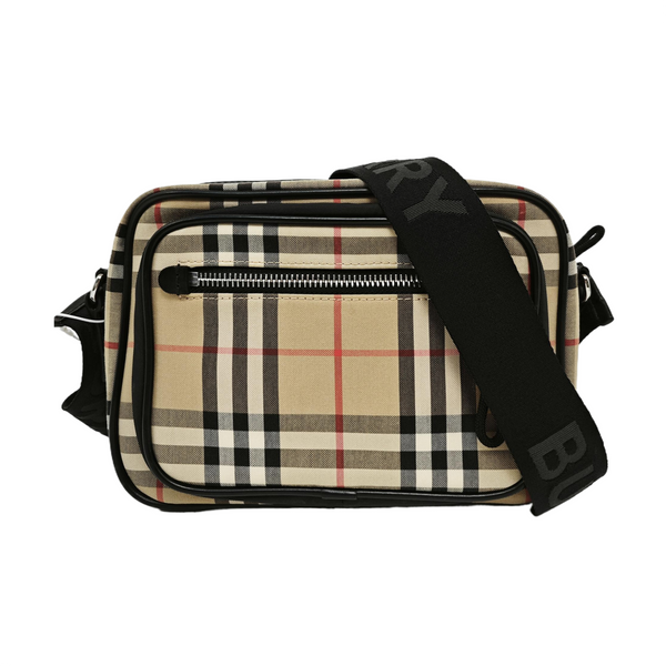 Canvas Shoulder Bag Small Beige