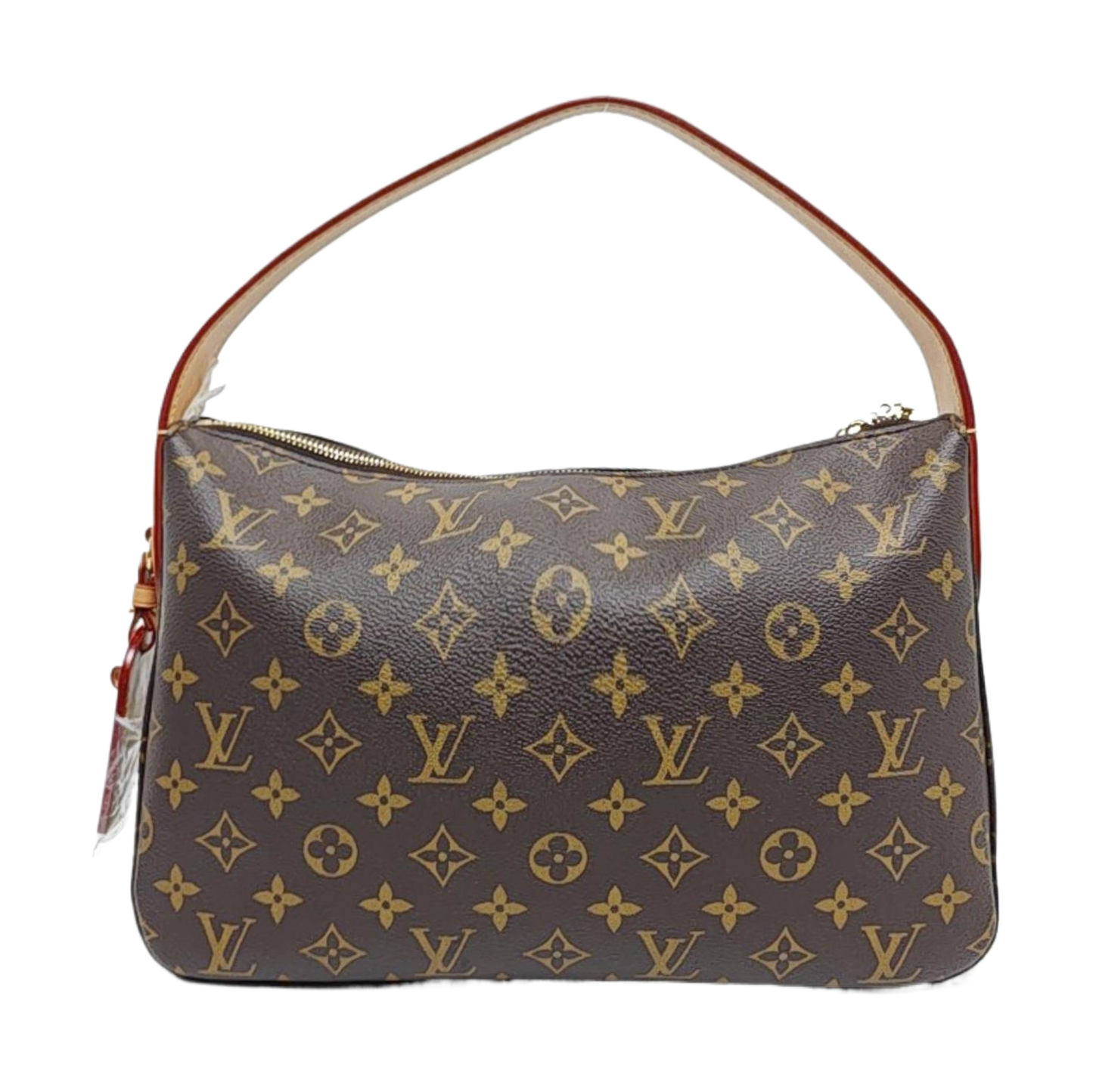SLOUCHY PM Monogram Coated Canvas Brown