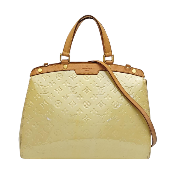 BREA Monogram Patent Leather Yellow