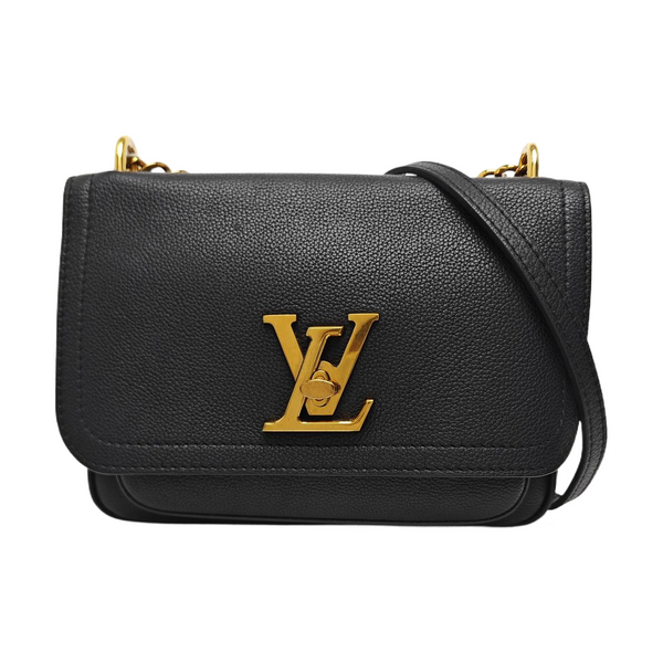 LOCKME TENDER PM Calfskin Black
