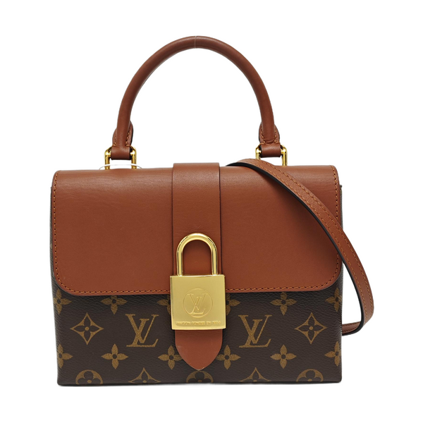 LOCKY BB Monogram Coated Canvas Brown