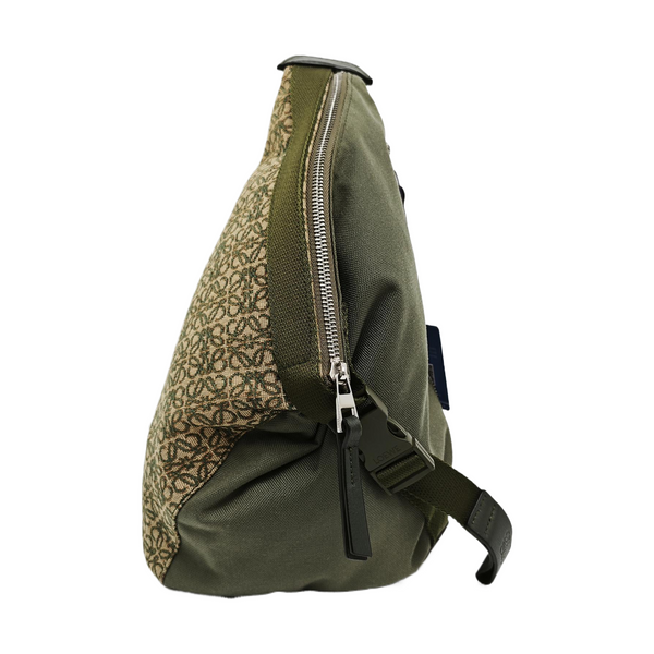 Canvas Belt Bag Green