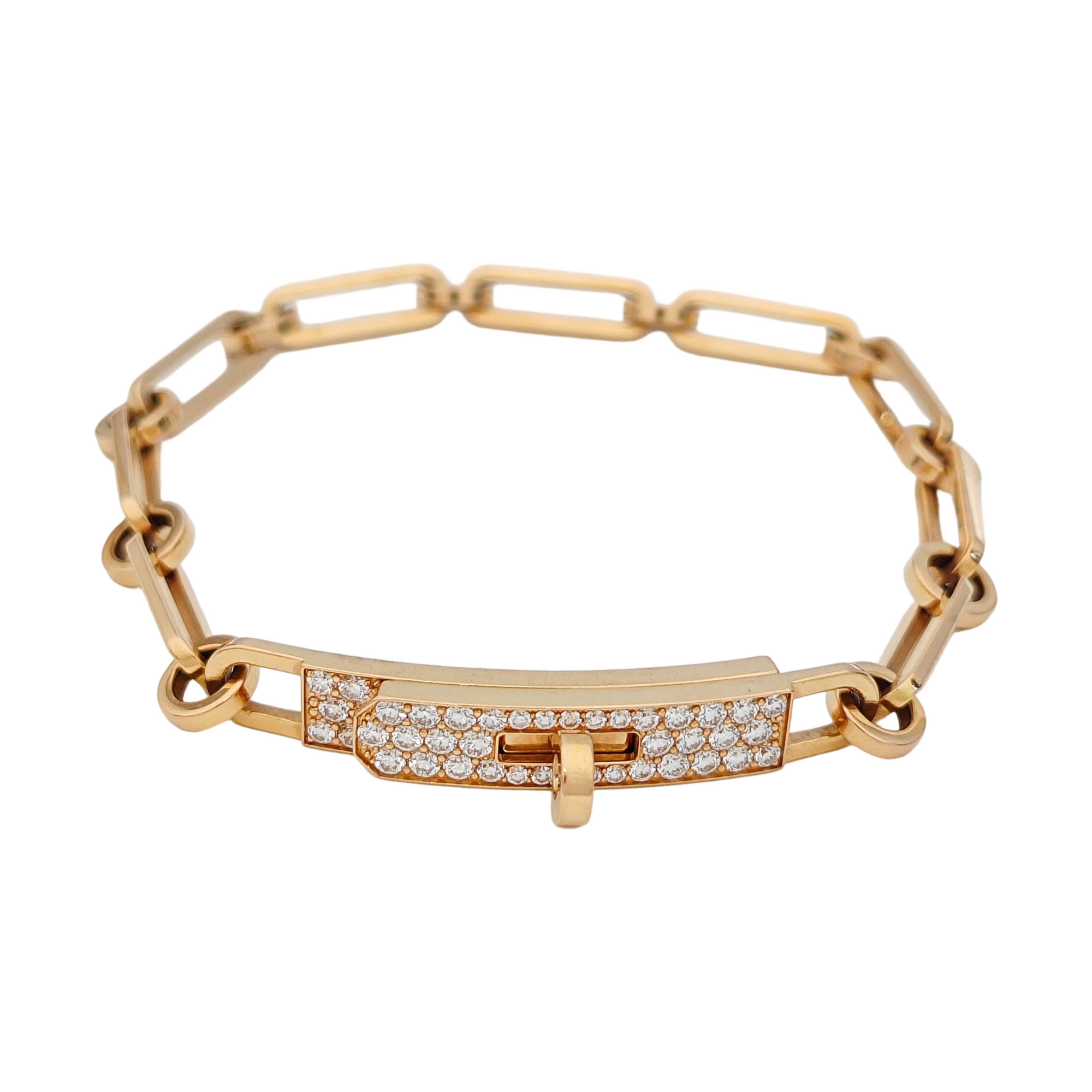 Kelly Chaine 18k Rose Gold Bracelet