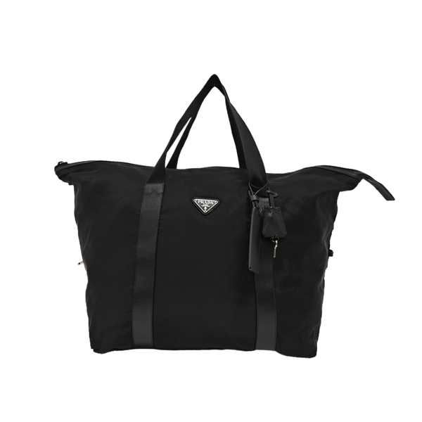 Nylon Tote Bag Black