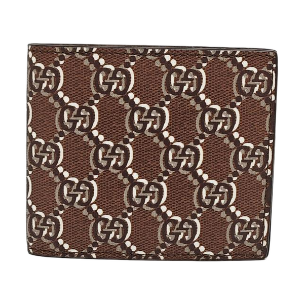 Monogram Coated Canvas Card Holder Brown