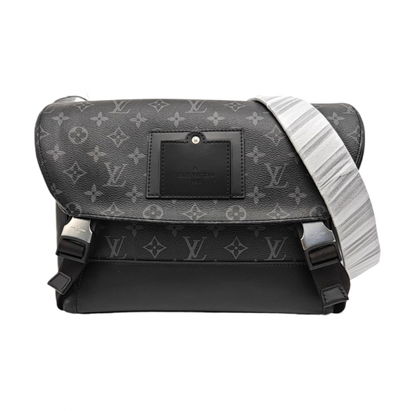 VOYAGER PM Monogram Coated Canvas Black