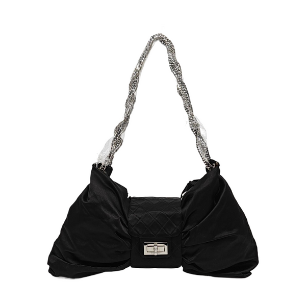 Quilted Nylon Black