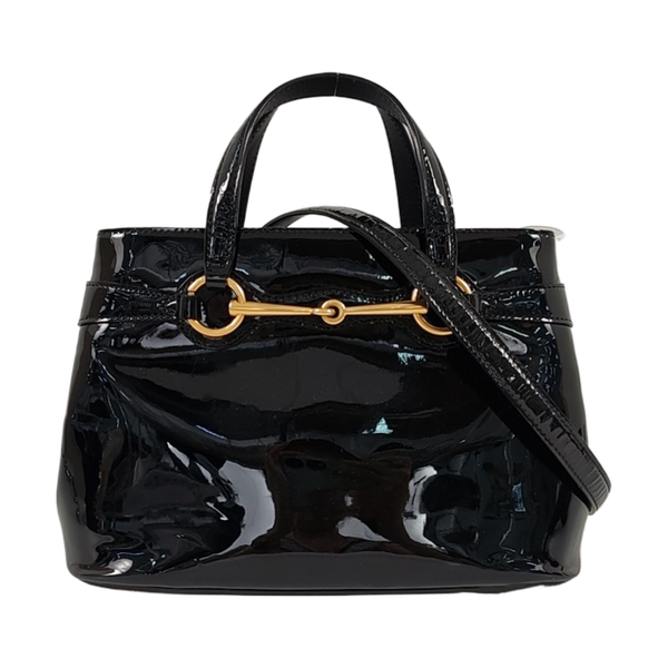 Bright Bit Calfskin Black