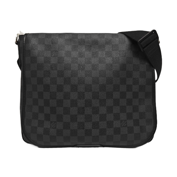 DANIEL Damier Graphite Coated Canvas Gray