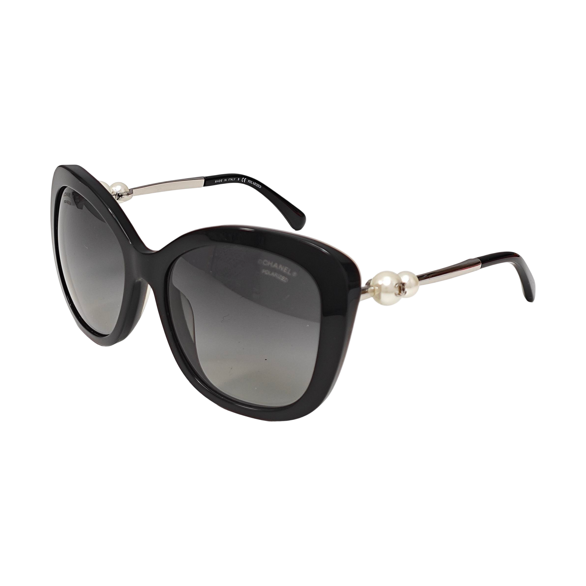 Synthetic Sunglasses Black