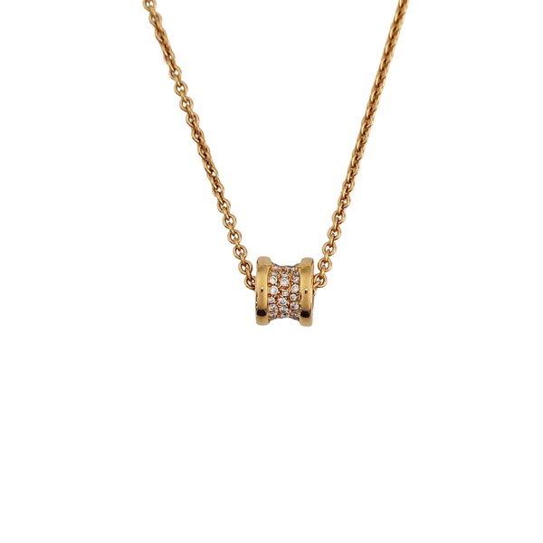 B.ZERO1 18k Rose Gold Necklace
