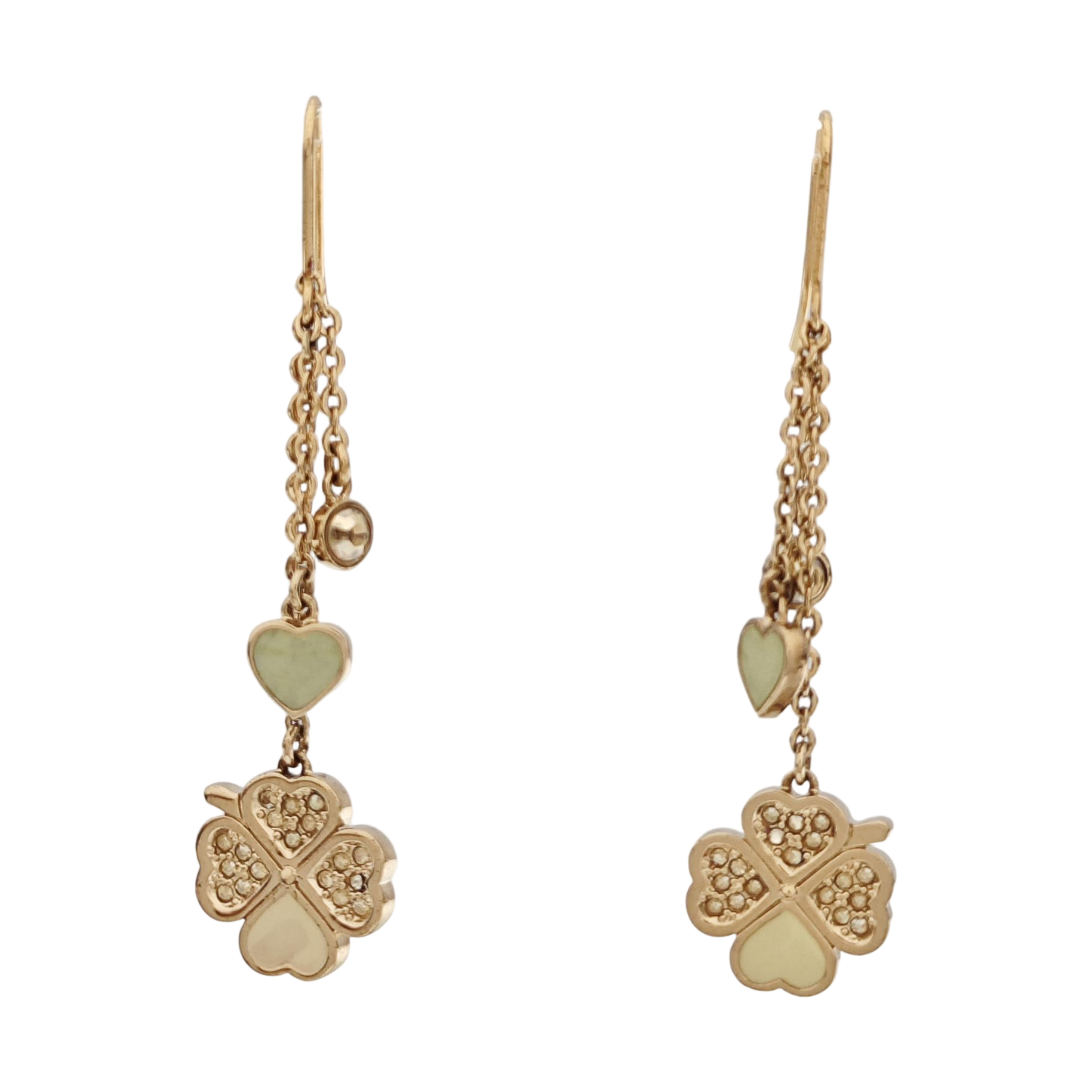 Metal Gold Stud Earrings
