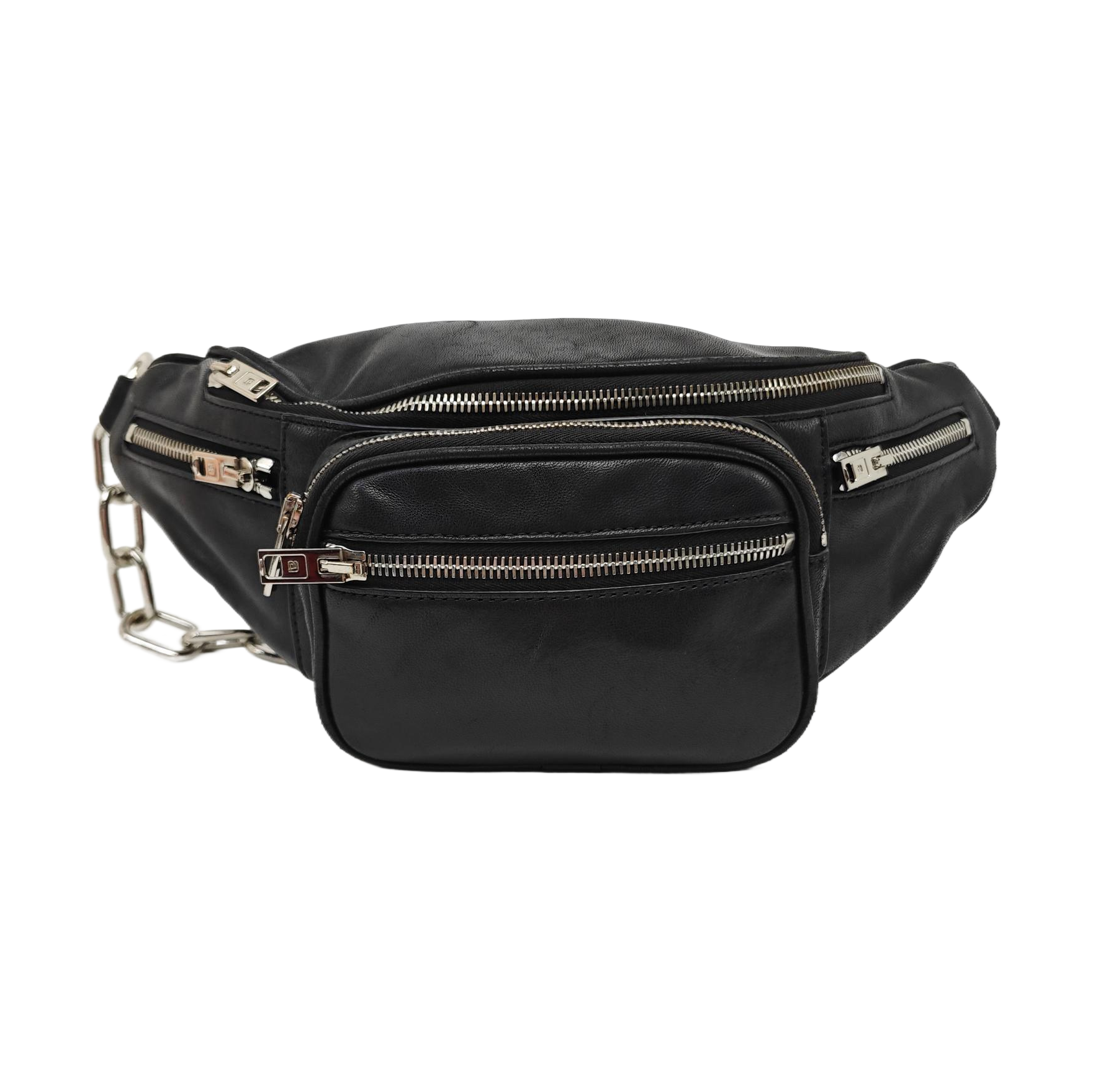 Lambskin Belt Bag Medium Black