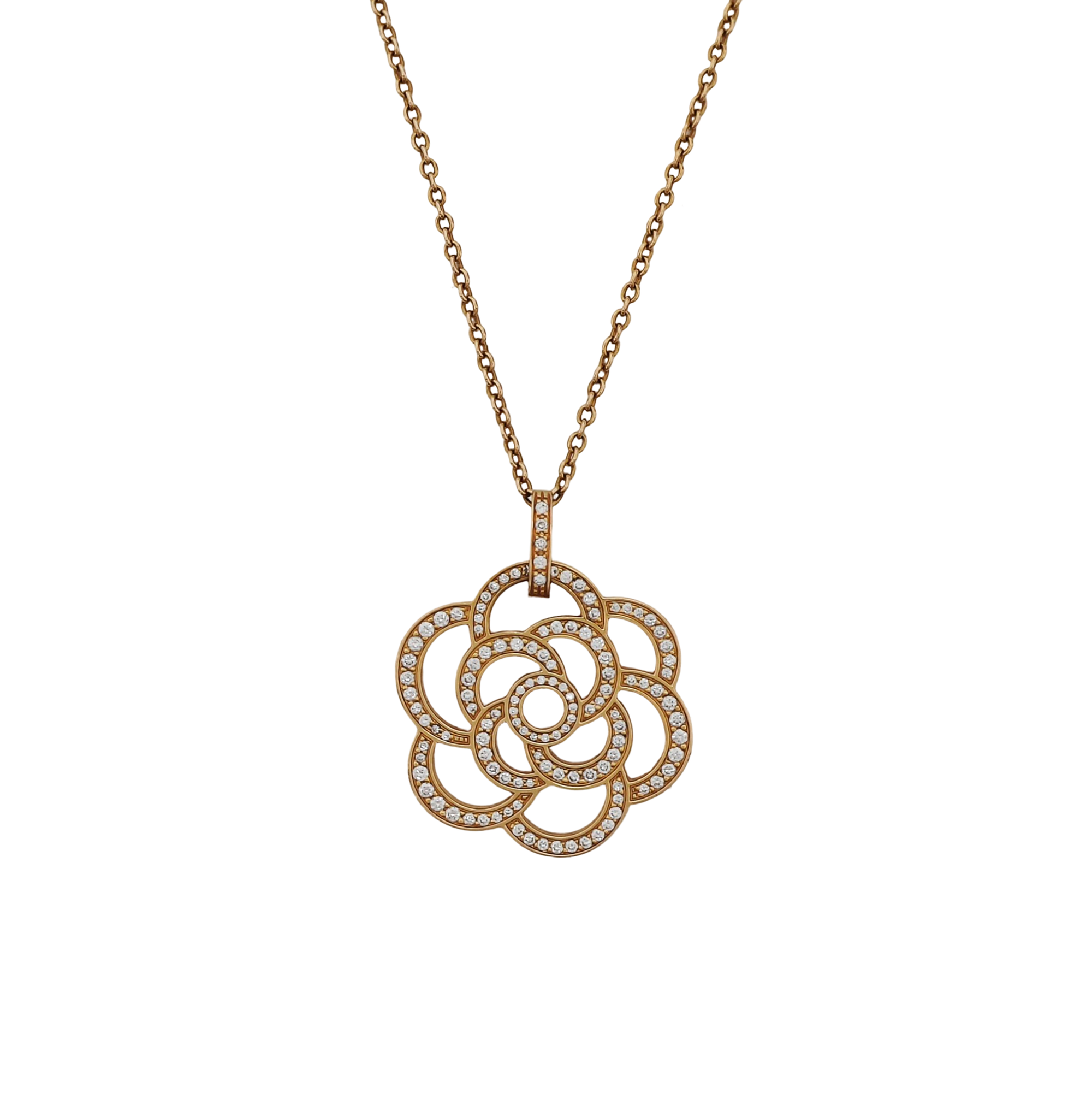 CAMÉLIA 18k Rose Gold Necklace