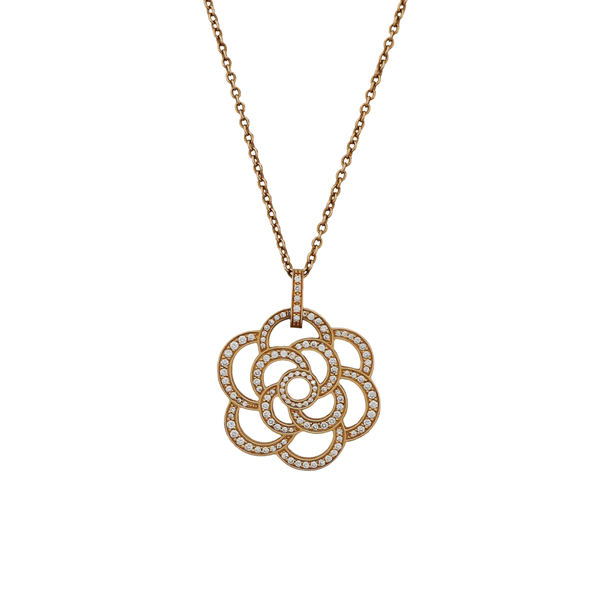 CAMÉLIA 18k Rose Gold Necklace