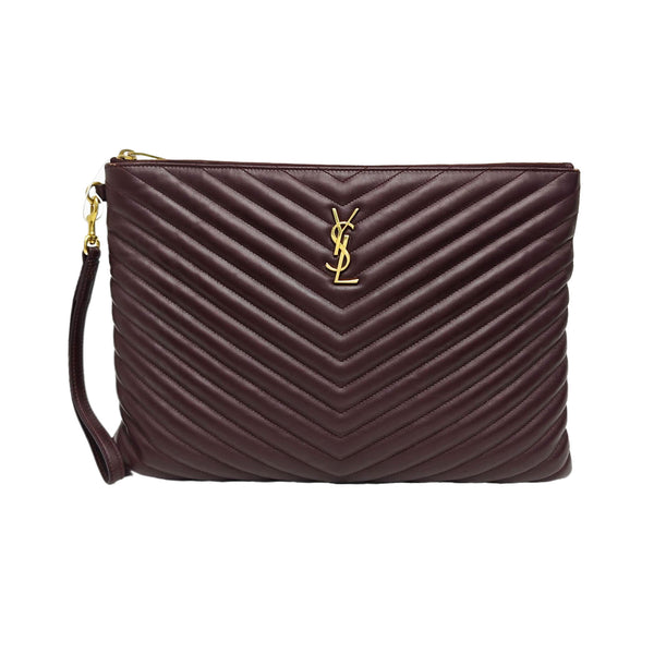 MONOGRAM Quilted Calfskin Red