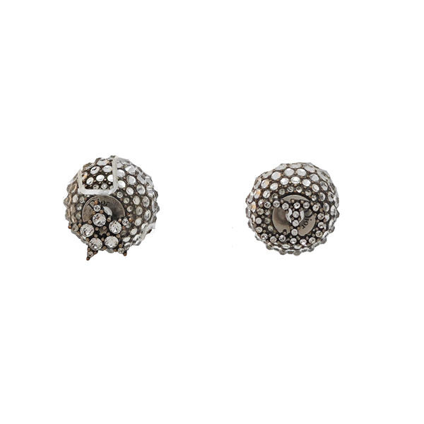 Metal Silver Stud Earrings