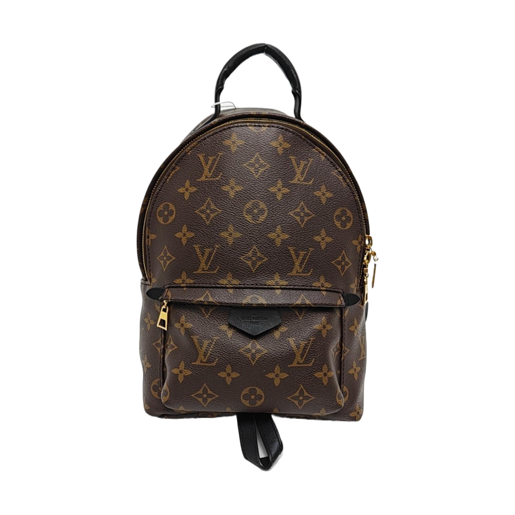 PALM SPRINGS PM Monogram Coated Canvas Brown