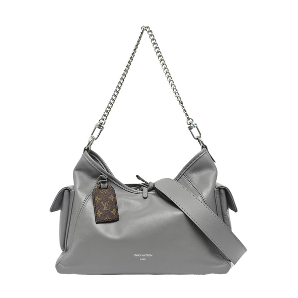 CARRYALL Small Lambskin Gray
