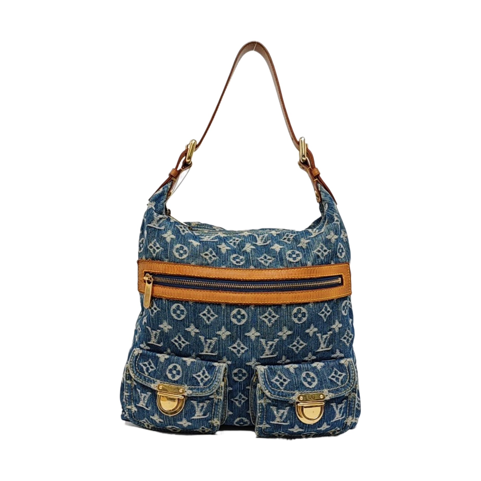 BAGGY GM Monogram Denim Blue