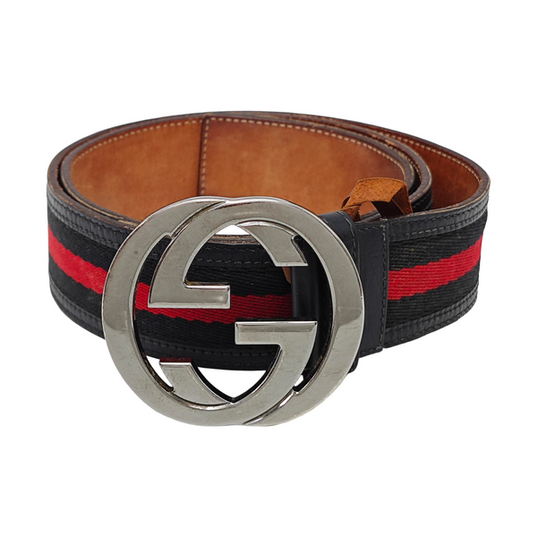 Fabric Belt Black