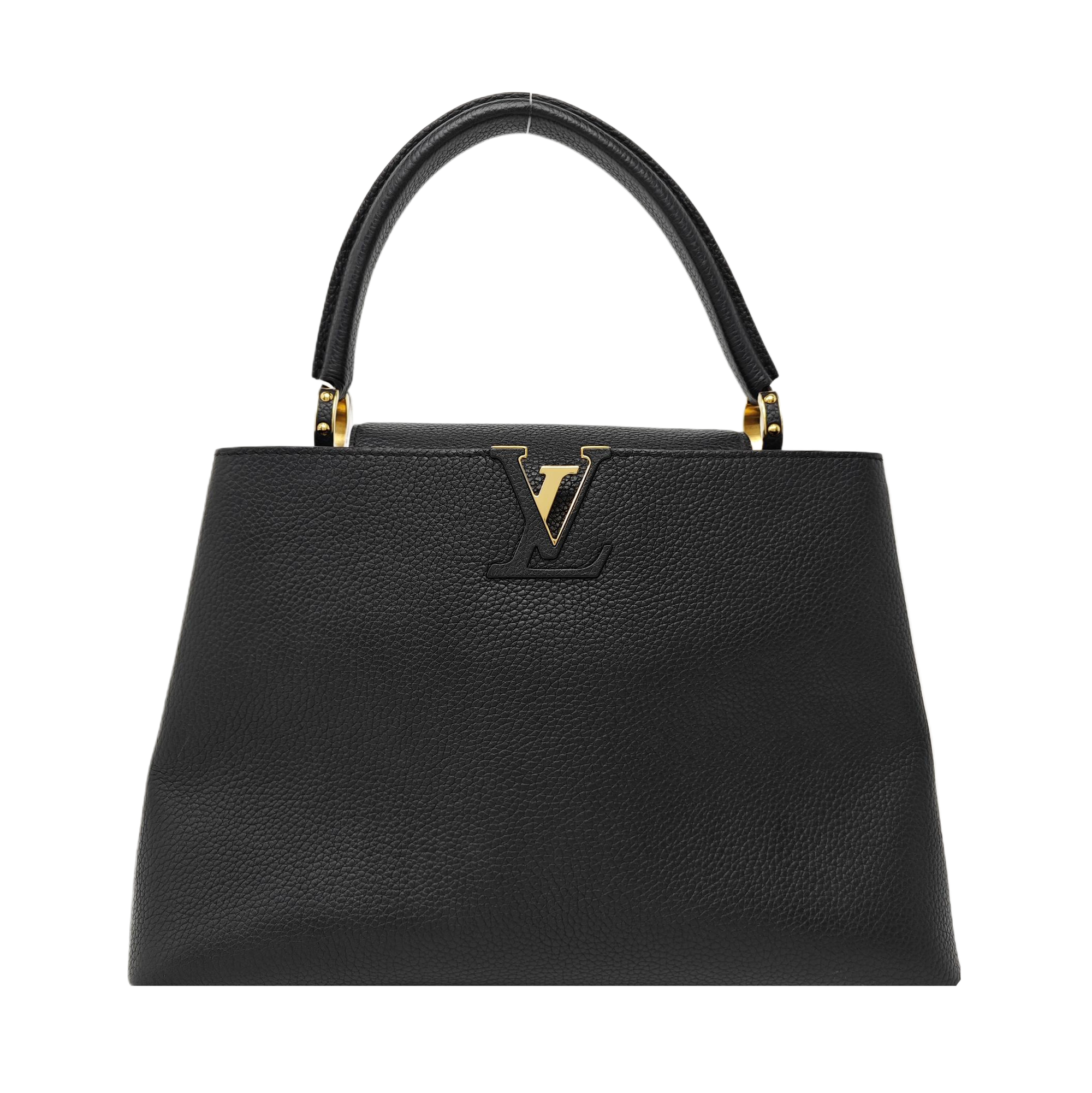 CAPUCINES GM Calfskin Black