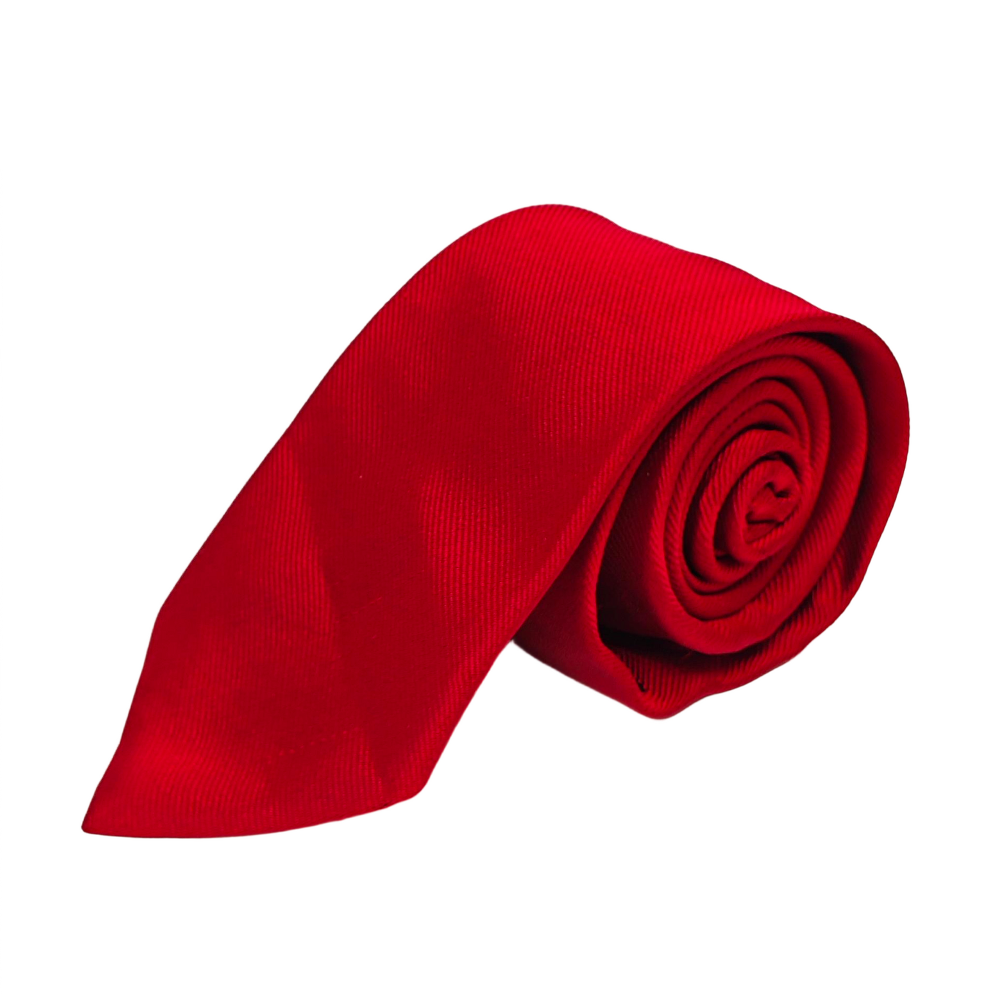 Mulberry Silk Tie Red