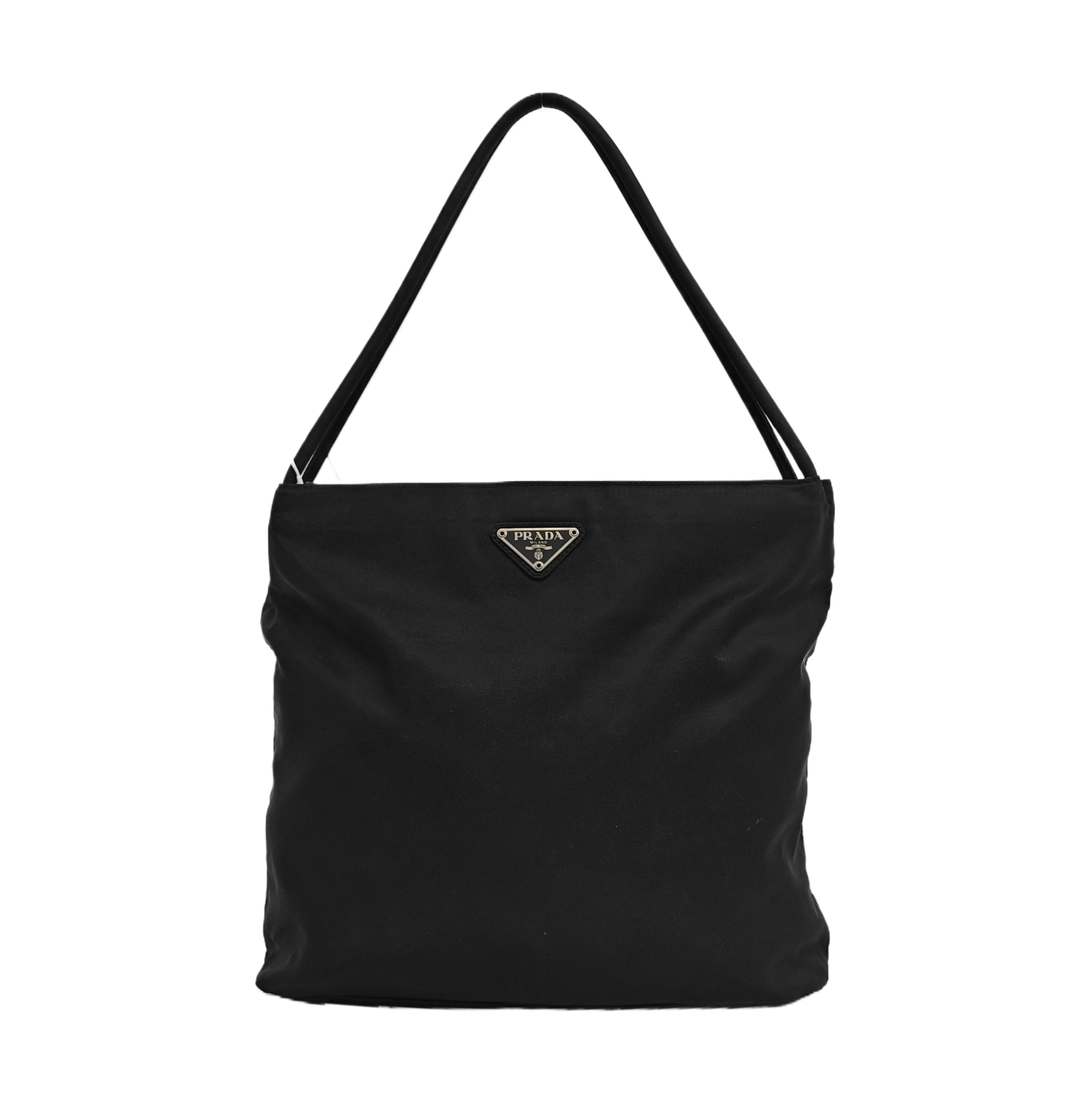Nylon Tote Bag Black