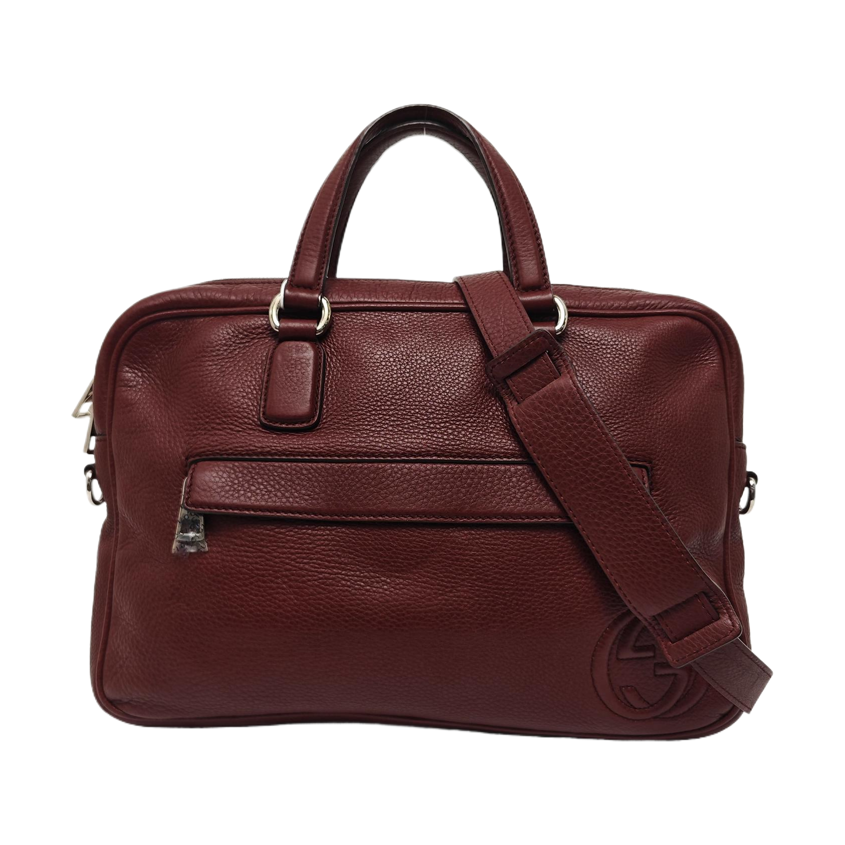 Soho Large Calfskin Red