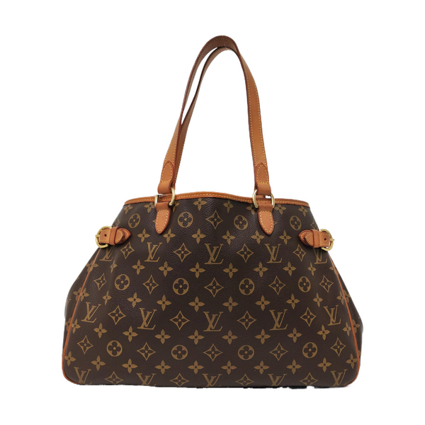 BATIGNOLLES GM Monogram Coated Canvas Brown