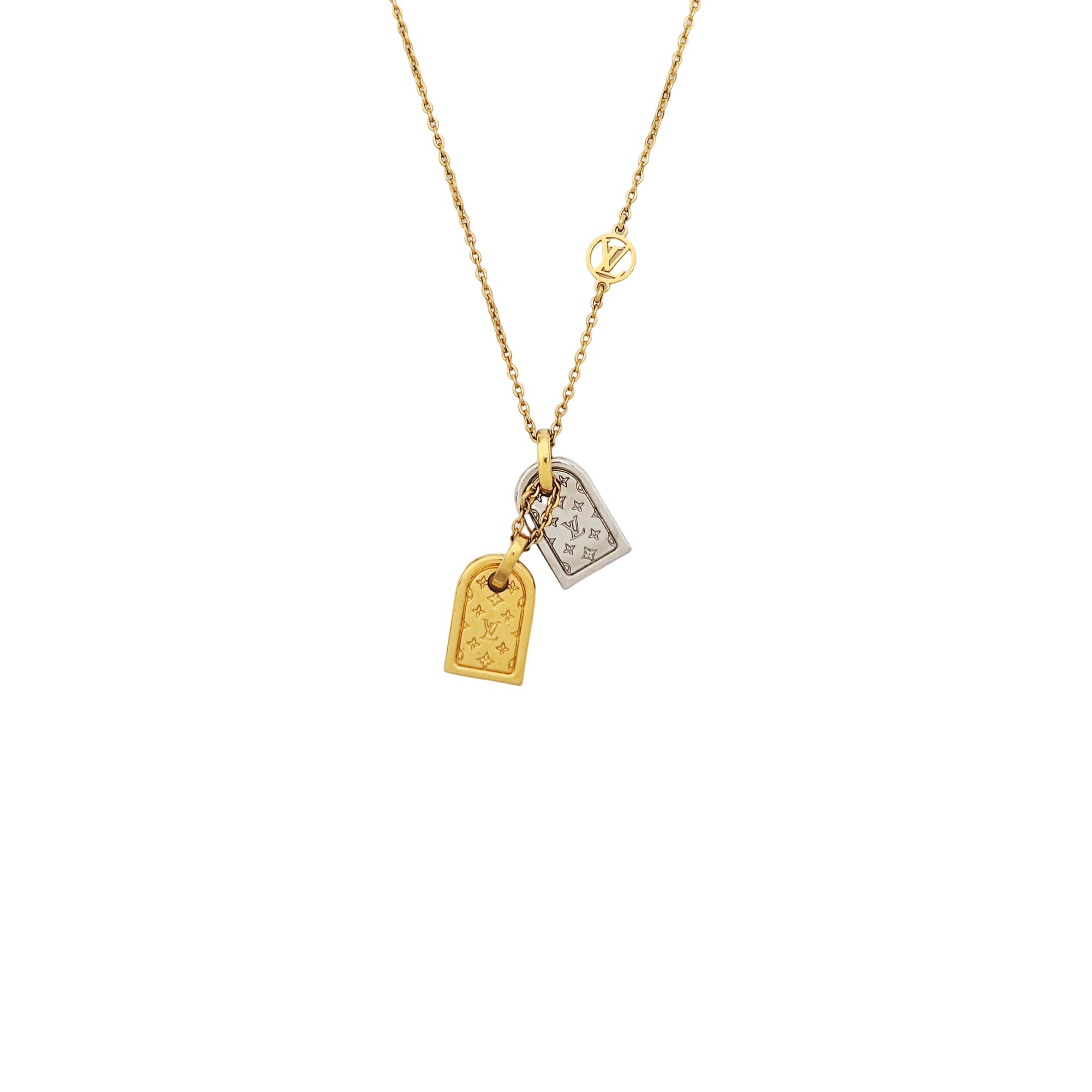 NANOGRAM Metal Gold Necklace
