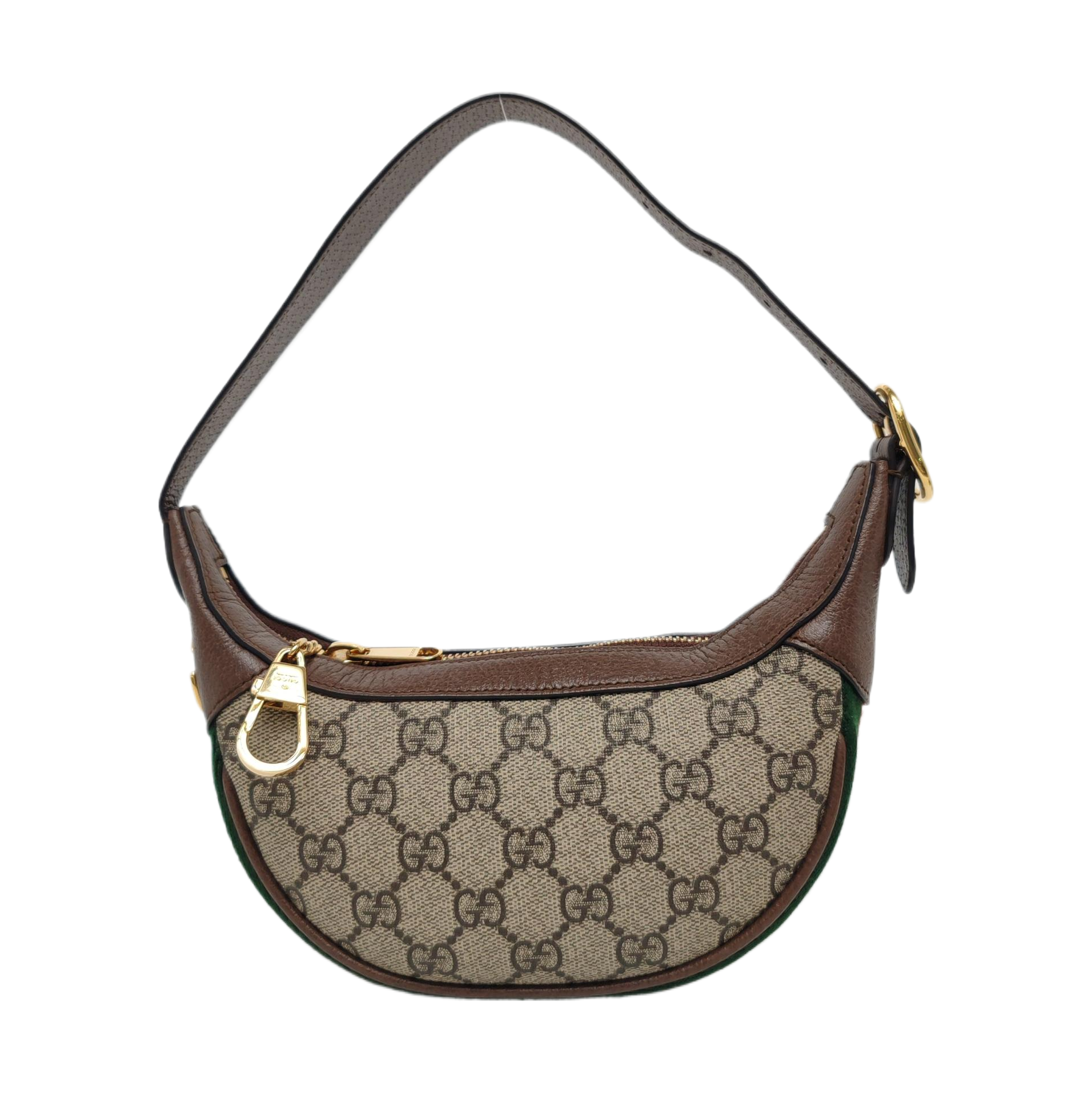 Ophidia Mini Monogram Coated Canvas Beige