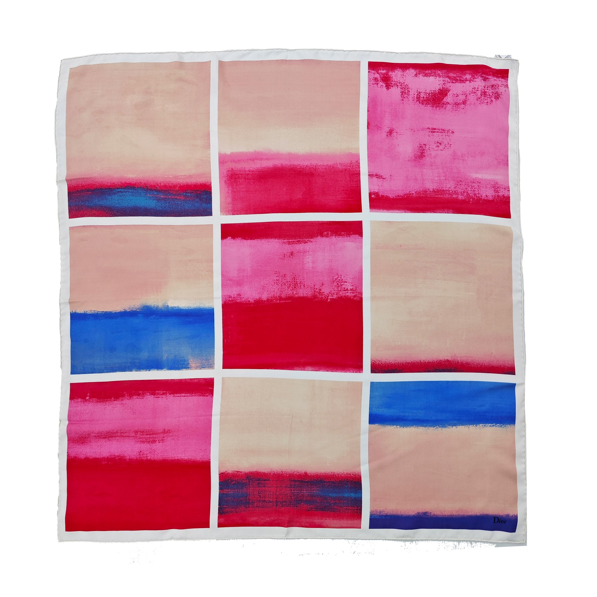 Mulberry Silk Silk Scarf Multicolor