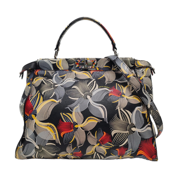 Peekaboo Large Calfskin Multicolor