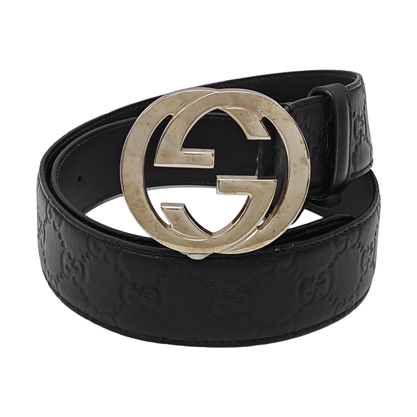 Leather Belt Black