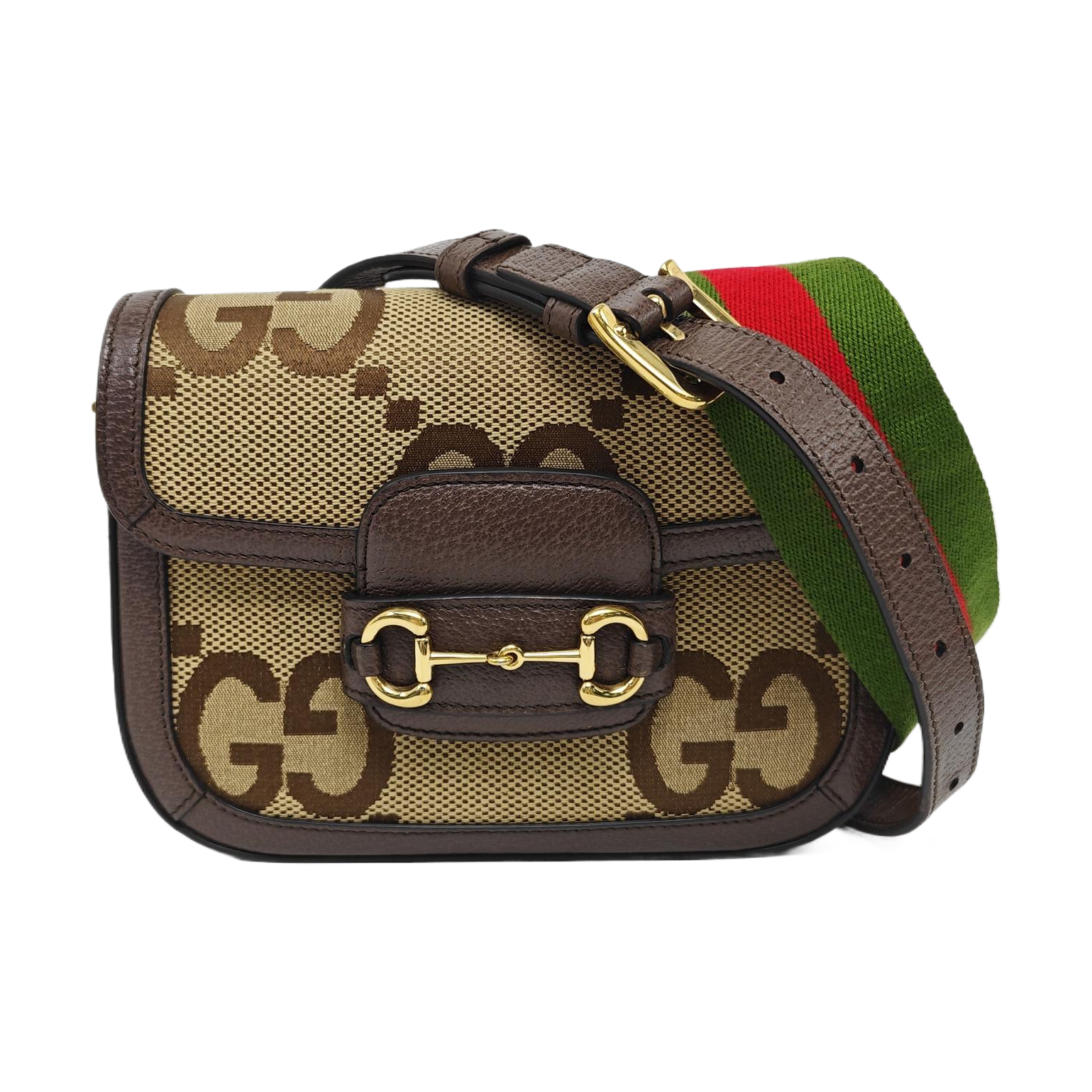 Horsebit 1955 Mini Monogram Canvas Beige