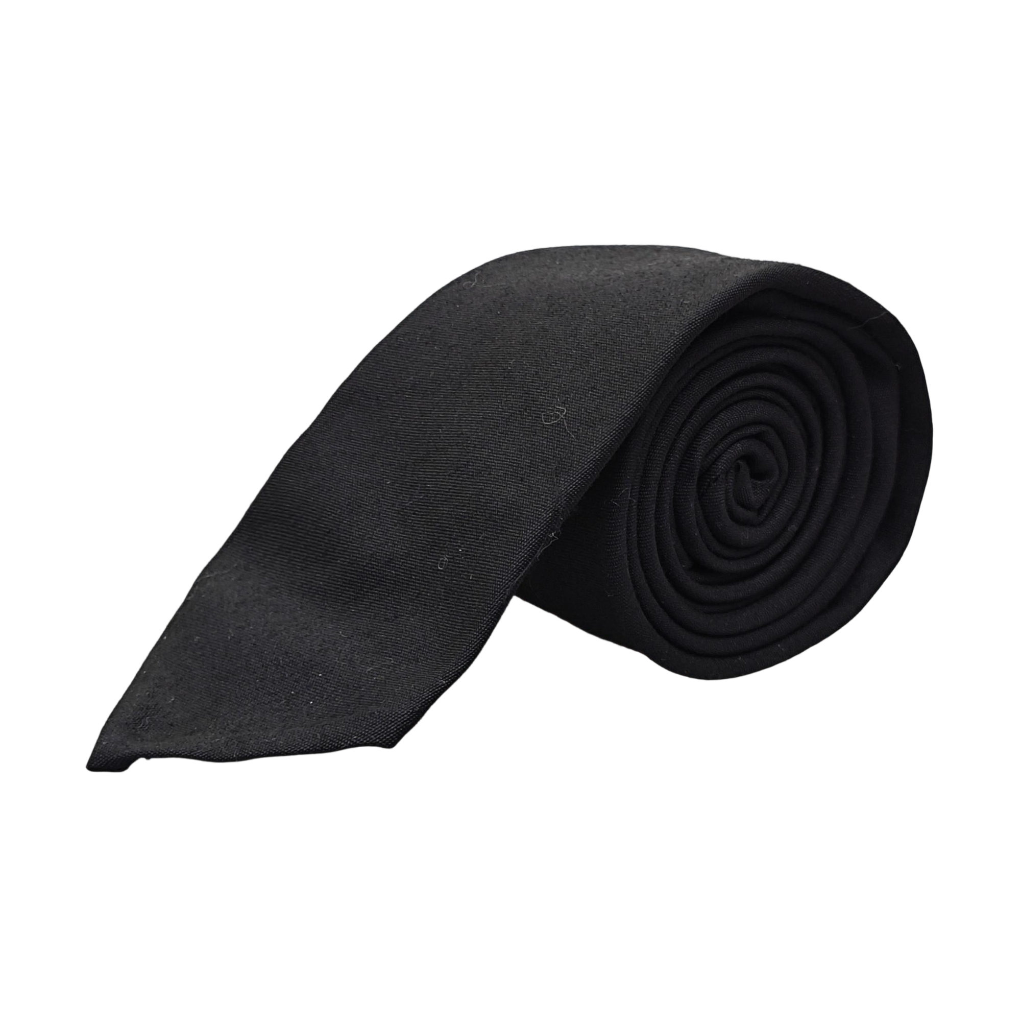 Wool Tie Black