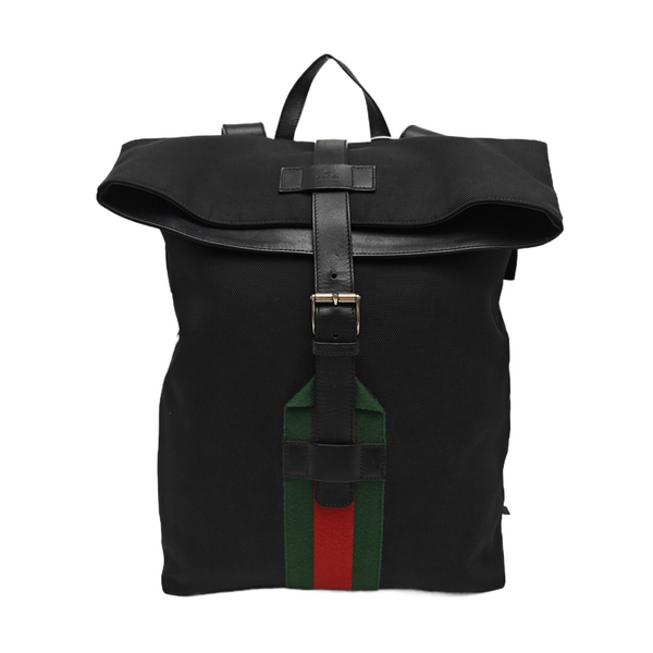 Fabric Backpack Black