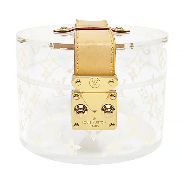 BOX SCOTT Monogram Plastic Clear