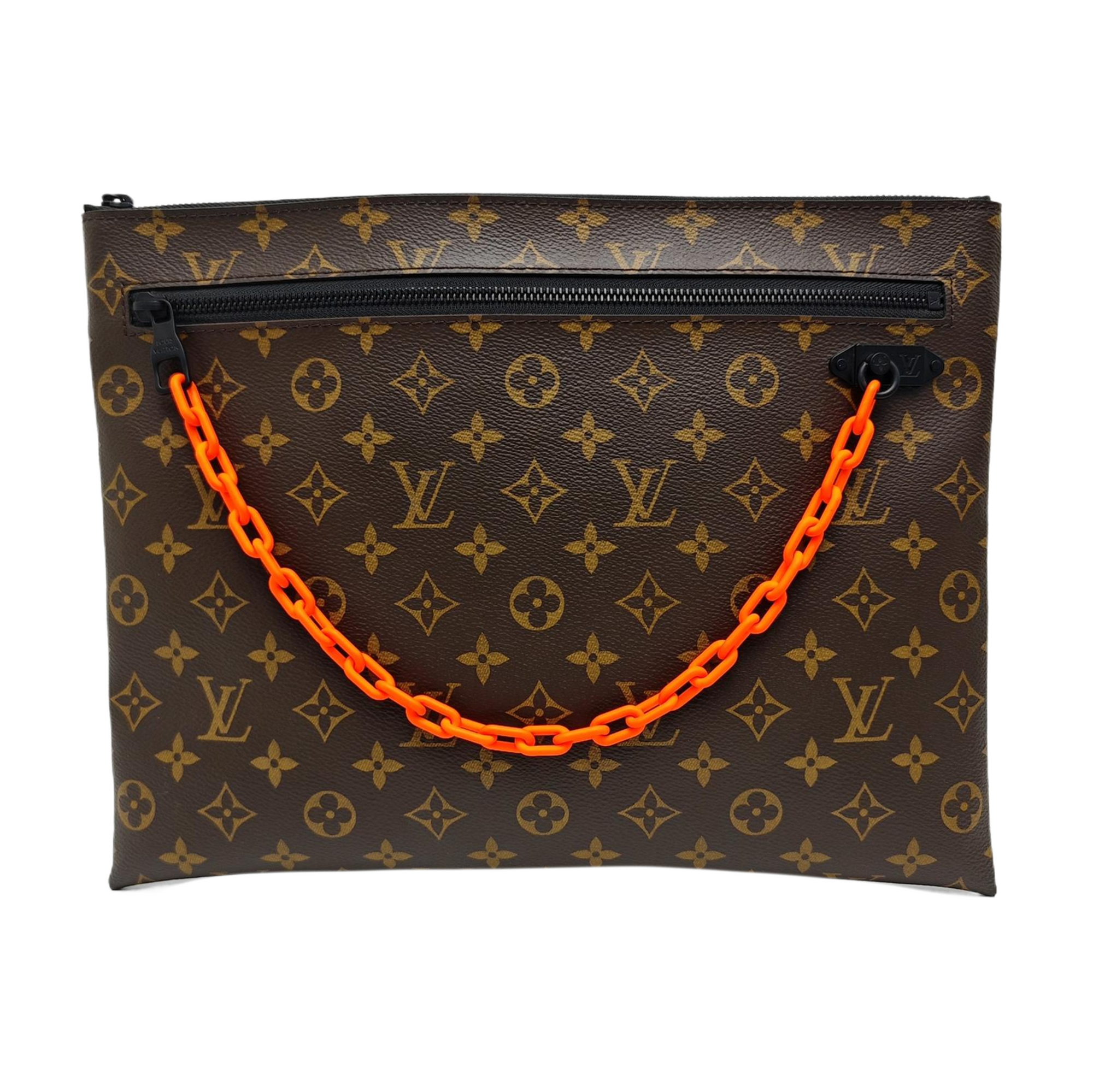 A4 Monogram Coated Canvas Brown