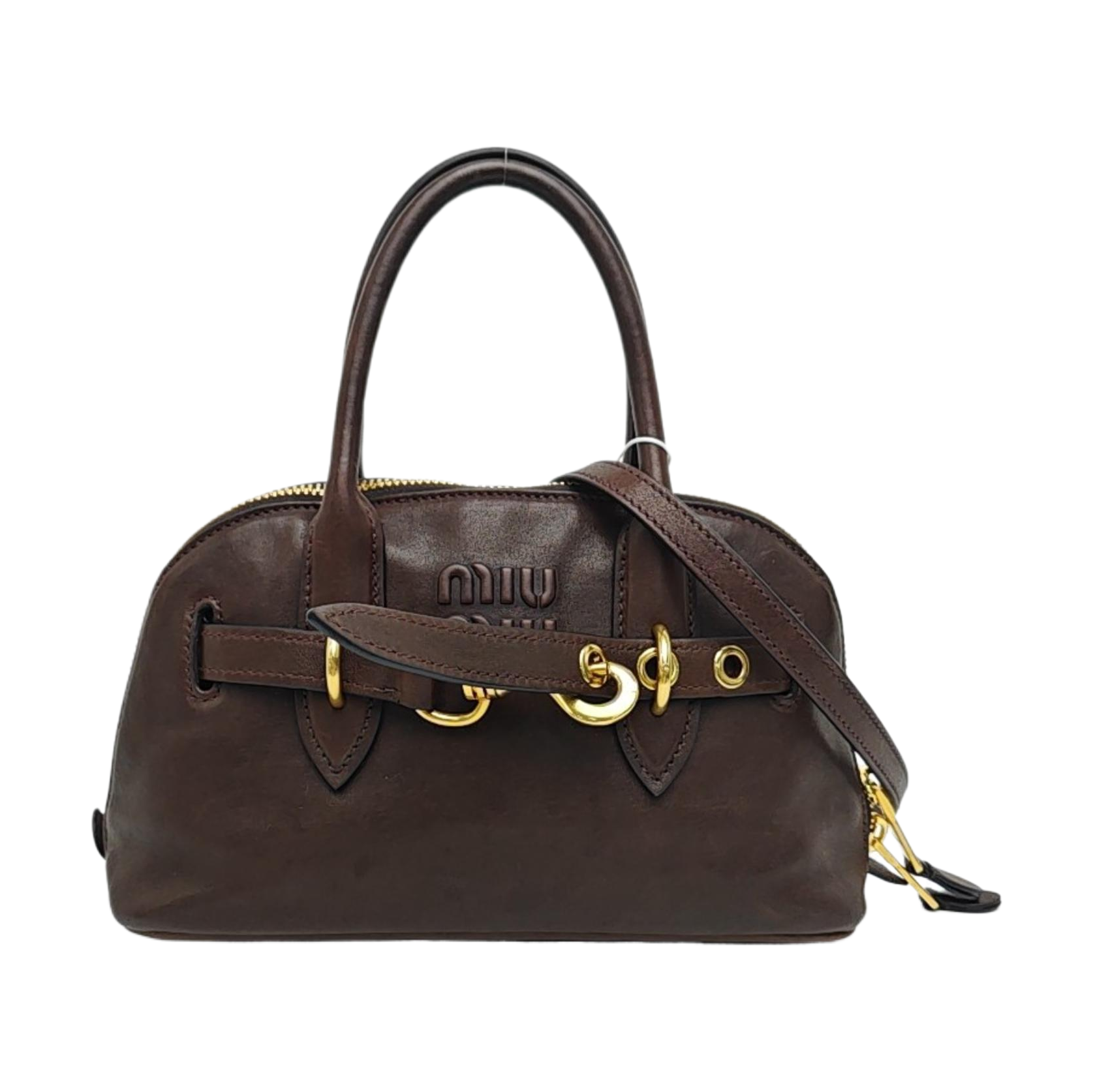 Aventure Small Lambskin Brown