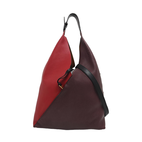 Calfskin Shoulder Bag Red