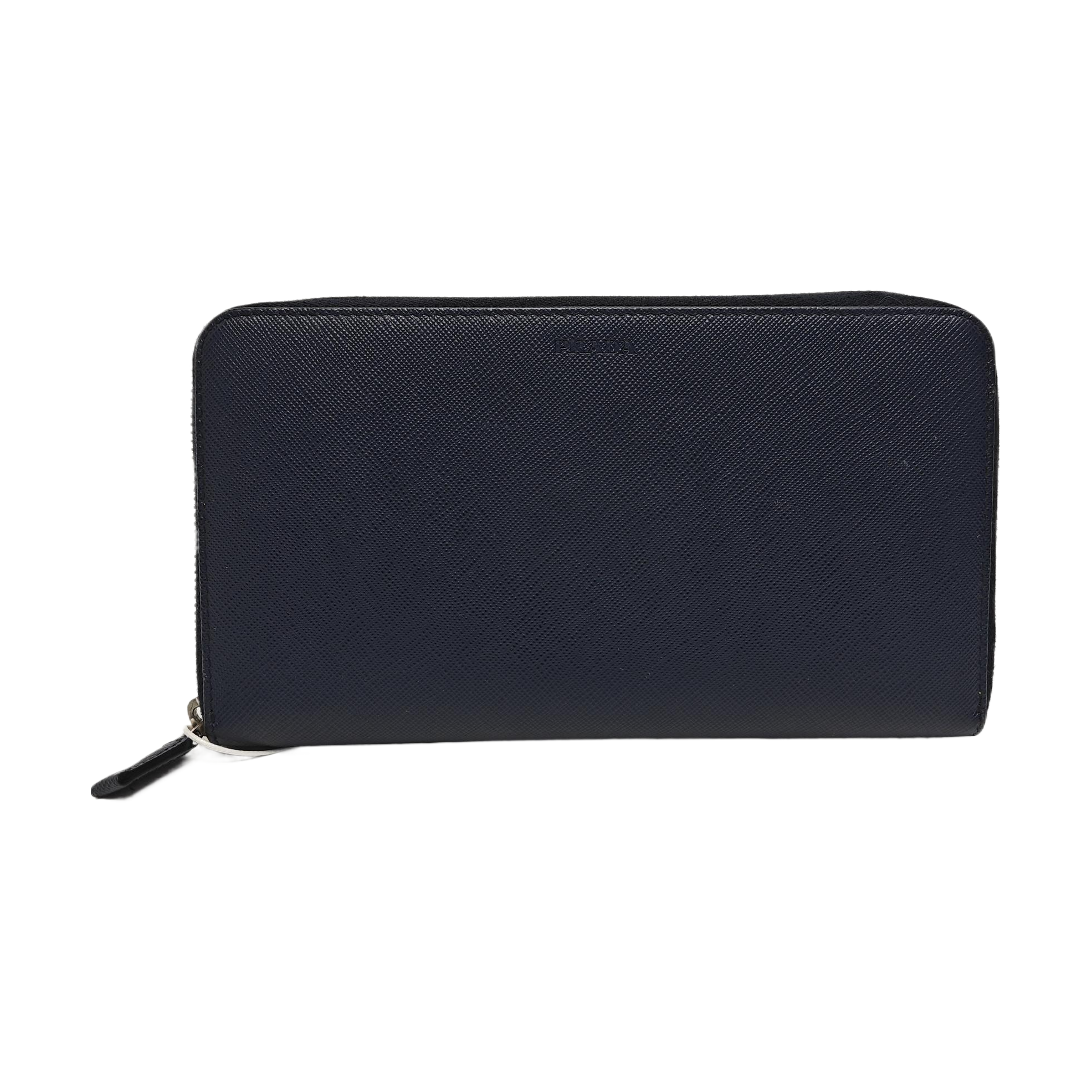 Saffiano Calfskin Wallet Blue