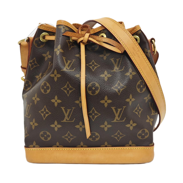 NOÉ BB Monogram Coated Canvas Brown