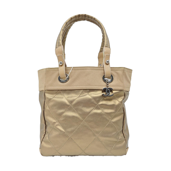 PARIS BIARRITZ Quilted Coated Canvas Yellow