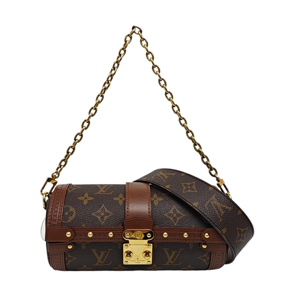 PAPILLON 19 Monogram Coated Canvas Brown