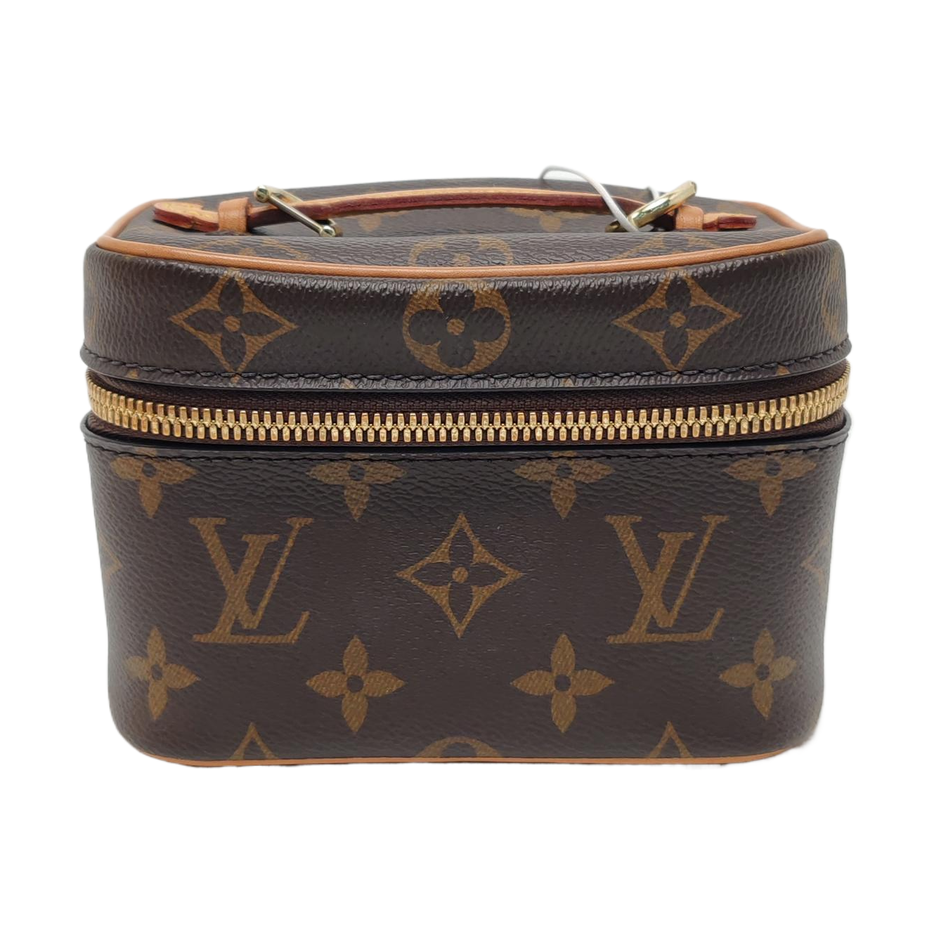NICE Super Mini Monogram Coated Canvas Brown