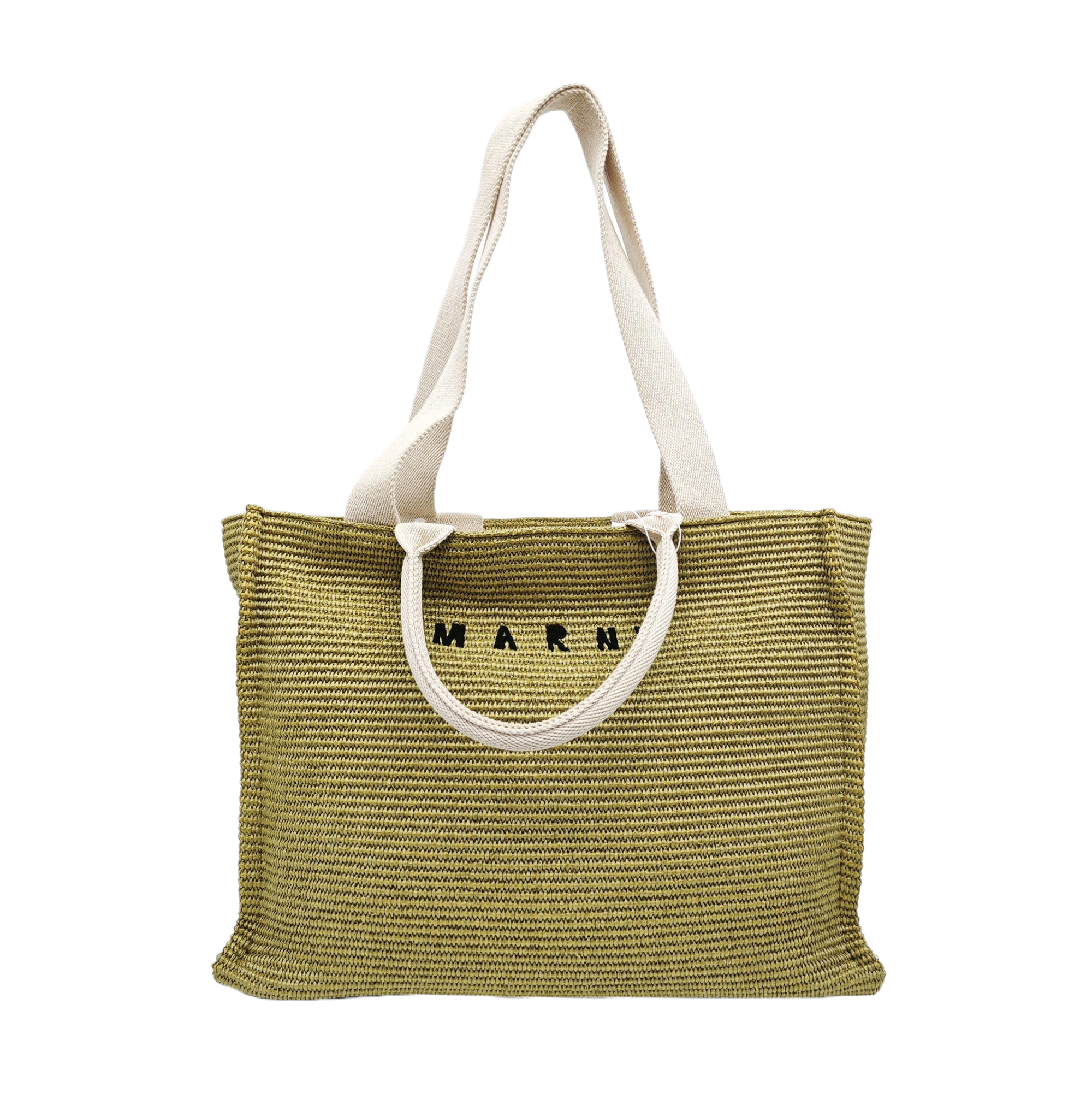 Special Material Tote Bag Green