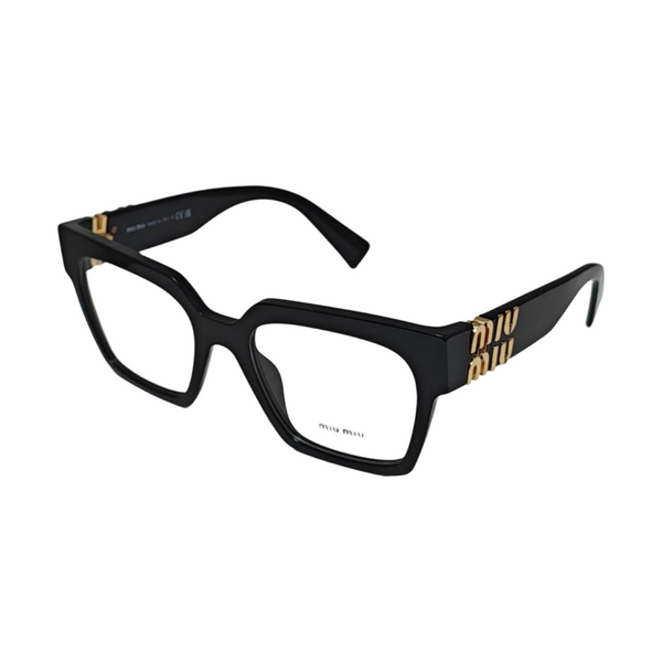 Synthetic Eyeglasses Black