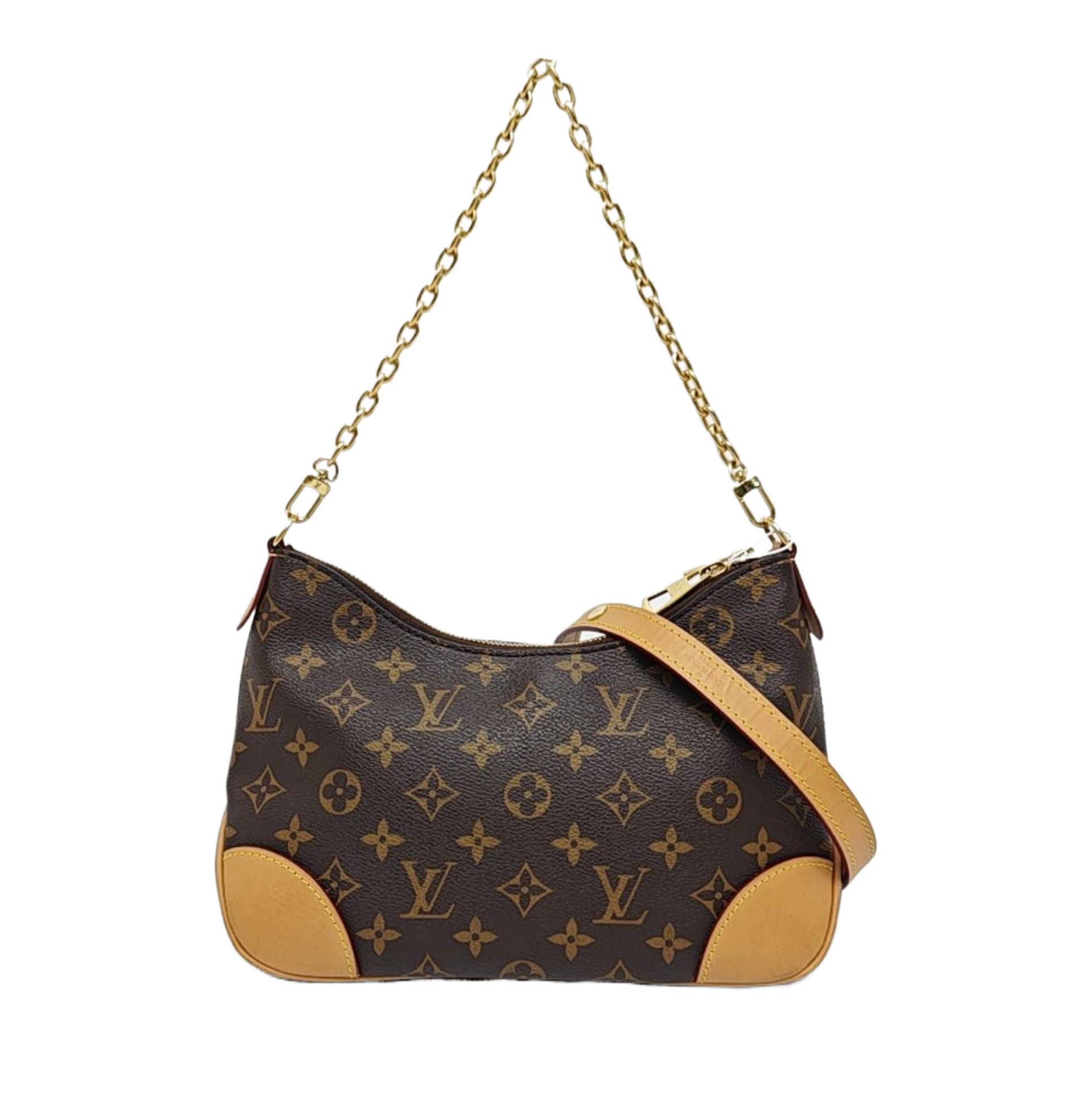 BOULOGNE Monogram Coated Canvas Brown
